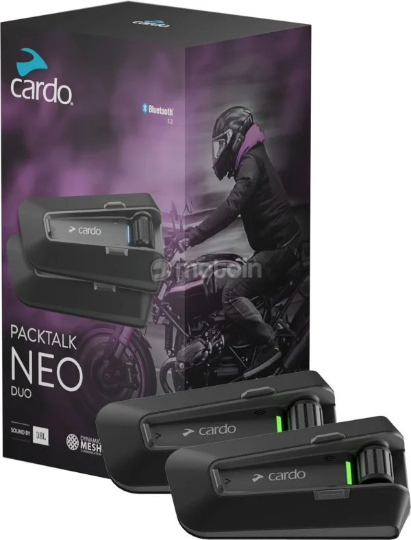 Cardo Packtalk Neo Communication System Double Pack