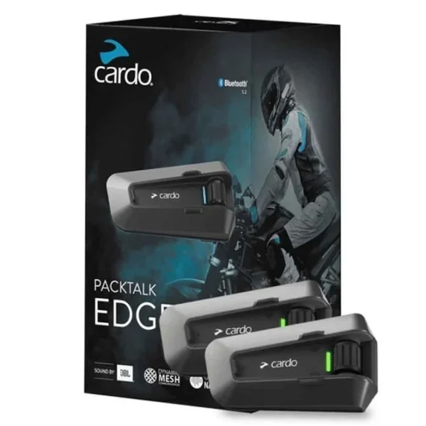 Cardo Packtalk EDGE Duo Communication System Double Pack