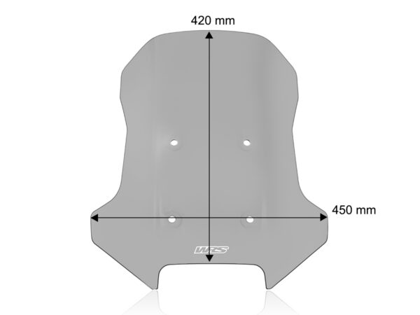 WINDSCREEN CAPONORD WRS CF MOTO 450 MT / IBEX 450 2024 — изображение 22