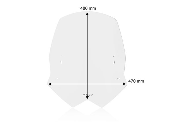 WRS TOURING WINDSCREEN YAMAHA T-MAX 530 2012-2016 — изображение 14