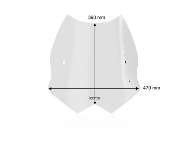WRS INTERMEDIO WINDSCREEN YAMAHA T-MAX 530 2012-2016 — изображение 18