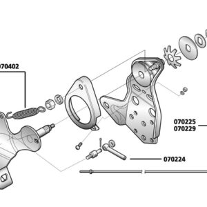 Foot Clutch Spare Parts Foot Clutch Lever Rod End