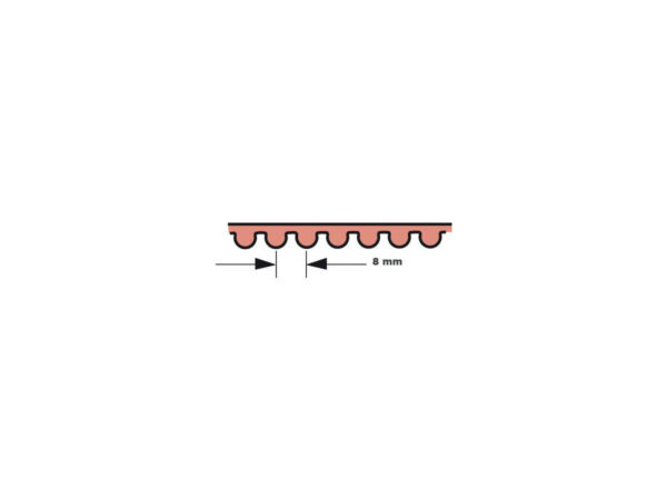 3" Replacement Belt 8 mm 3" 135 teeth — изображение 2