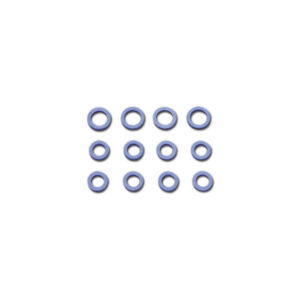 Blue Silicone Push Rod Seals Large Seals Pack 100