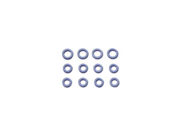 Blue Silicone Push Rod Seals Large Seals Pack 100