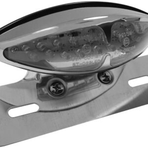 Speed Mini Taillight Chrome Clear LED