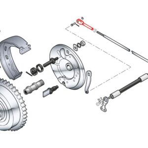 Long Brake Rod Clevis