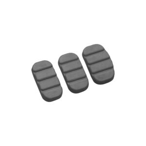 ISO Brake Pedal Pad Replacement Rubber Black
