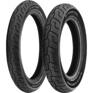 D401 Elite Tire 130/90 B-16 73H TL Black Wall