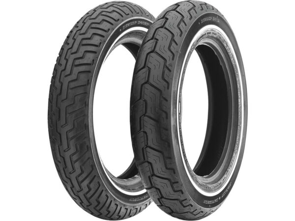 D402 Touring Tire MU/85 B-16 77H TT TL Single White Line — изображение 2