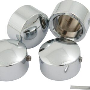 Plain Head Bolt Cover Chrome