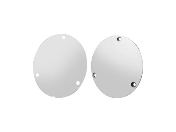 Flat 3-Hole Derby Cover 3-hole Chrome