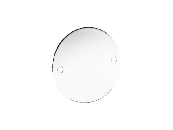Smooth Point Cover 2-hole Chrome