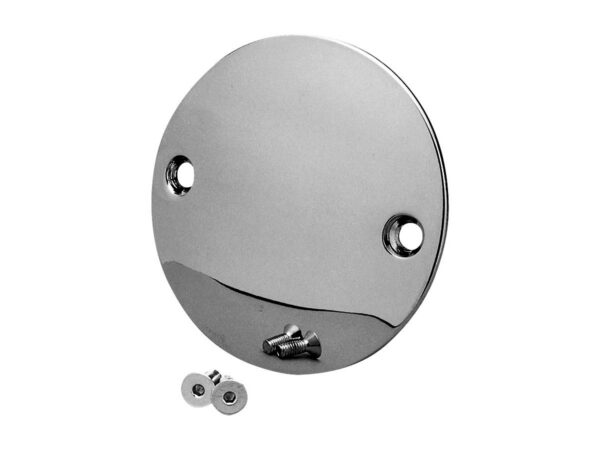 Domed Point Cover 2-hole Chrome