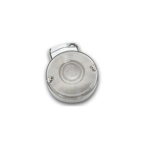 Turn Signal Lens, Late Style, Clear Turn Signal Lens