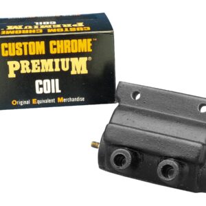 Custom Chrome Premium Ignition Coil Black 5 Ohm Dual Fire