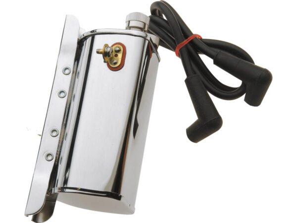 OEM Style Ignition Coil Chrome 5 Ohm Dual Fire