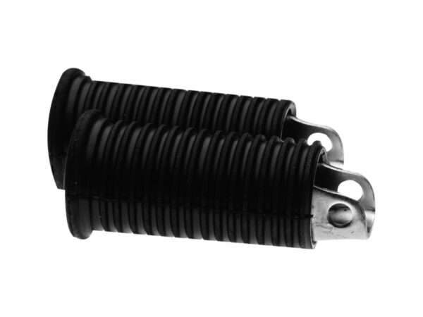 Stock Replacement Large Diameter Footpegs Black