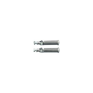 O-Ring Passenger Pegs with Stud Mount Chrome