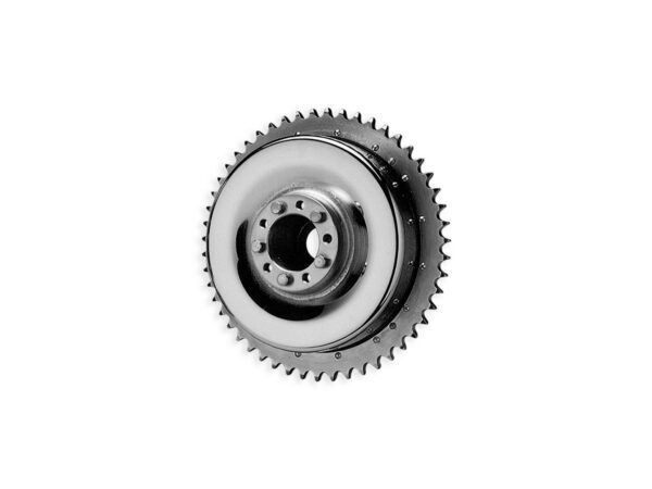Chrome Brake Drum with Sprocket