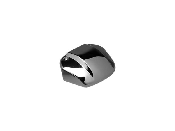 Eyebrow Headlight Visor With cutaway Chrome