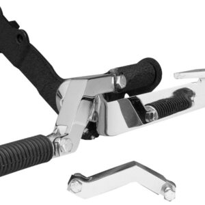 Offset Footpeg Extensions Chrome