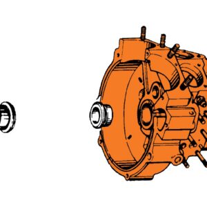 Big Twin Right Motor Case Bearing Races Standard