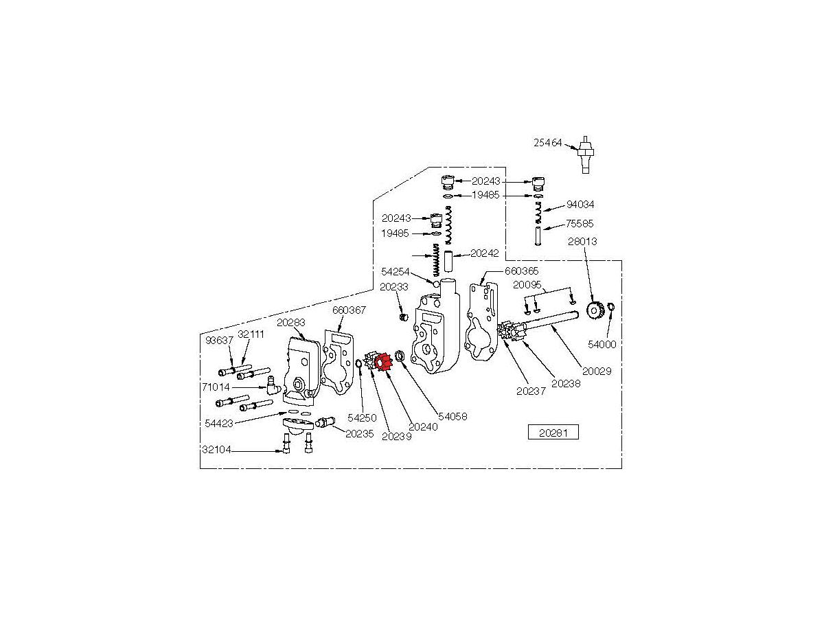IDLER GEAR-OIL SUPPLY Idler Gear