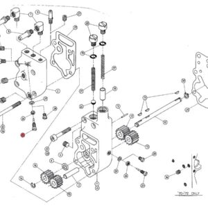 ADJUST.SCREW-CHAIN OILER Adjuster Screw