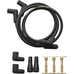 Universal Spark Plug Wire Black