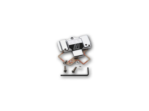 Logo Top Cover Carburetors Chrome with HSR Logo