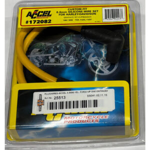 PLUGWIRES-ACCEL 8.8MM YEL. FXR82-UP