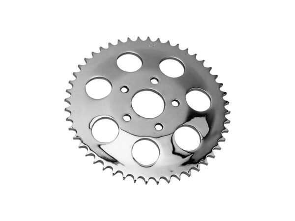 48 Teeth, Offset 6mm Rear Sprocket Chrome — изображение 2