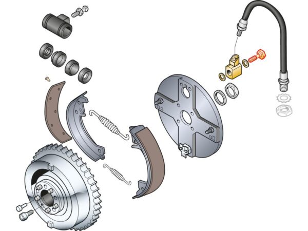 WHEEL CYL BOLT 41743-58 Banjo Bolt — изображение 2
