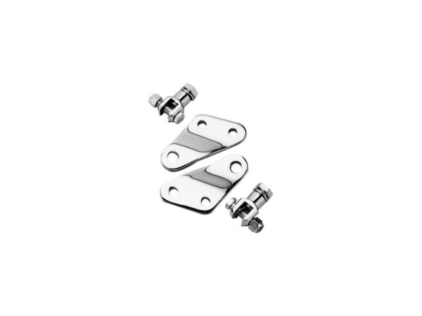 Passenger Peg Brackets With Peg Mounts Chrome