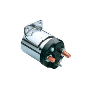 Starter Solenoid Chrome Starter Solenoid (Single Bracket) Single Bracket