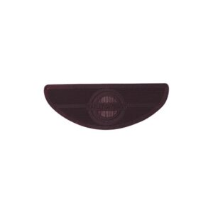 Oval Floorboard Replacement Pads Black