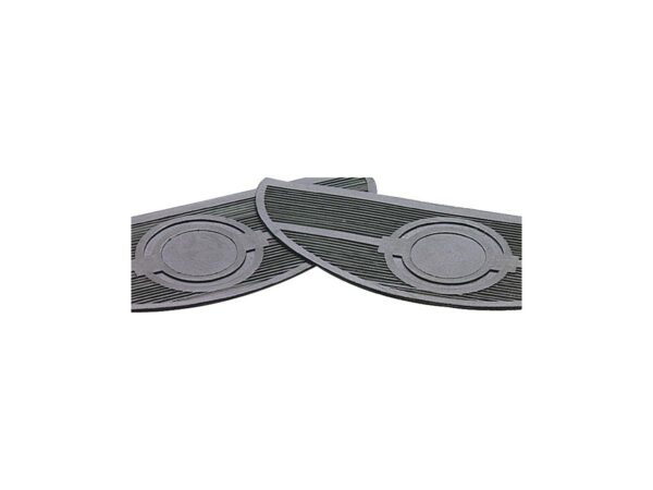 Oval Floorboard Replacement Pads Black — изображение 2