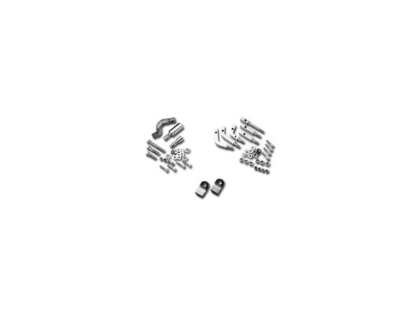OEM-Style Floorboard Bracket Kit Chrome