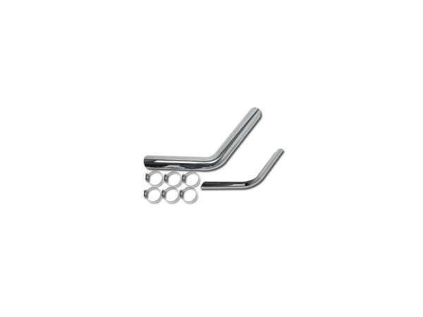 Shovel Replacement Exhaust Heat Shield Front and rear Chrome