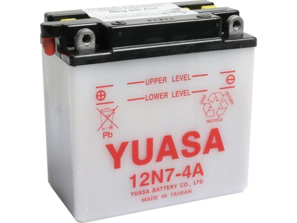 Conventional 12N7-4A Battery Lead Acid, 74 A, 7.0 Ah