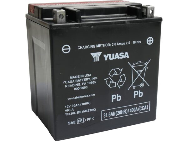 Maintenance Free YIX30L Factory Activated AGM Battery AGM 400 A 31.6 Ah
