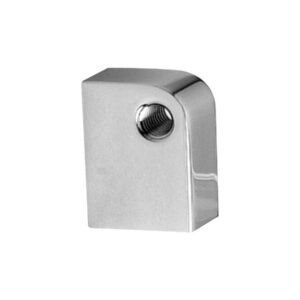 Headlight Mounting Block Positions housing 1 1/8" vertical and 7/16" forward offset Chrome