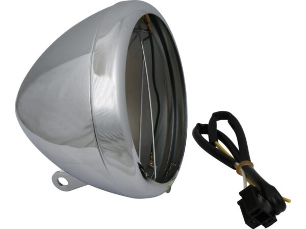 5 3/4" Headlight Housing for Springer 93'up FX Springer Style Chrome