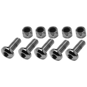 Brake Rotor Screw Kit 3/8" Chrome