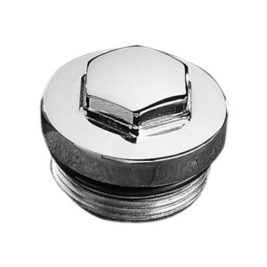 Clutch Adjusting Hole Cap Chrome
