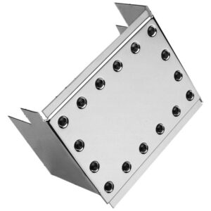 Chrome Battery Cover with Allens Riveted Battery Cover