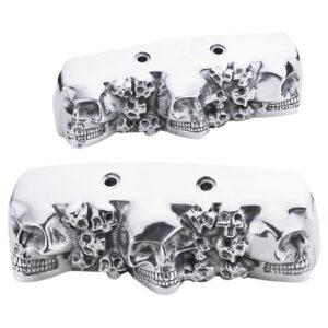 Skull Rocker Box Cover Chrome