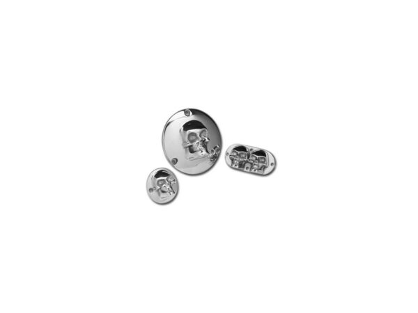 Dual Skull Inspection Cover Aluminium Polished — изображение 2