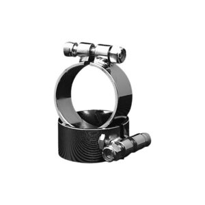 Extra Wide Aircraft Style Exhaust Clamp Exhaust Clamp Chrome